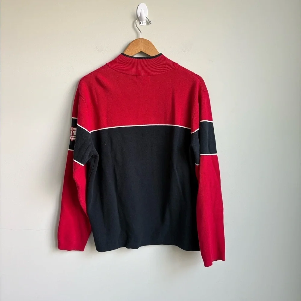 Vintage L.L. Bean Men's Quarter Zip Pullover Sweater Size Large
